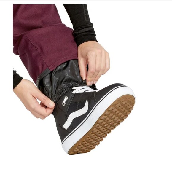 Volcom Burgundy Snow Ski Pant - Picture 1 of 8